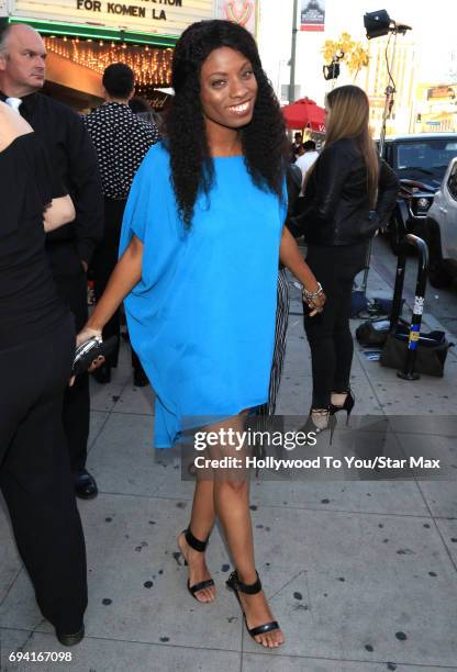 Angelique Bates is seen on June 8, 2017 in Los Angeles, CA.