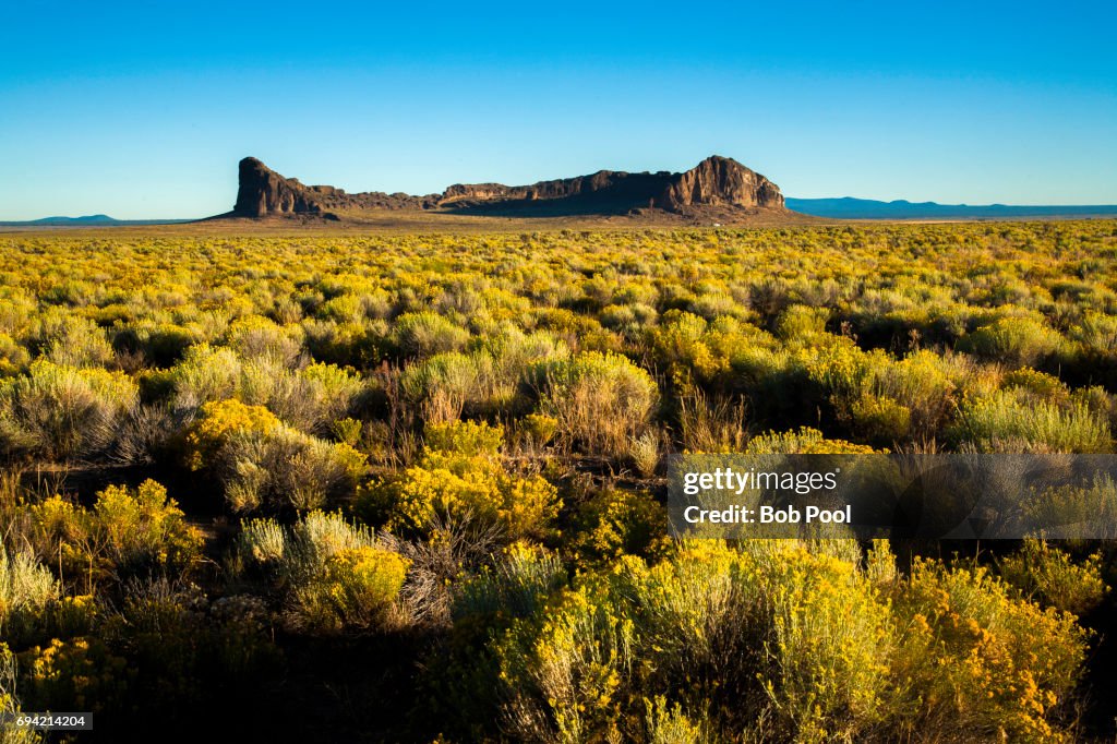Fort Rock State Park located near Silver Lake, Oregon.