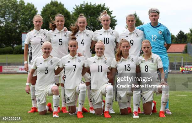 Janina Minge, Tanja Pawollek, Sophia Kleinherne, Laura Freigang, Klara Buehl, goalkeeper Vanessa Fischer Caroline Siems, Giulia Gwinn, Anna Gerhardt,...