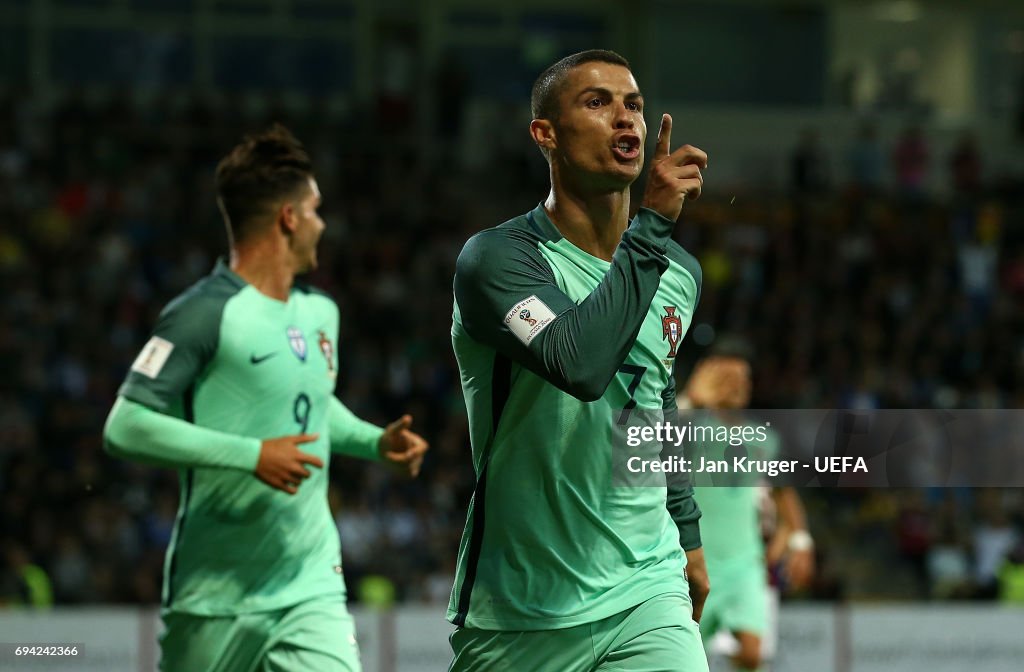 Latvia v Portugal - FIFA 2018 World Cup Qualifier