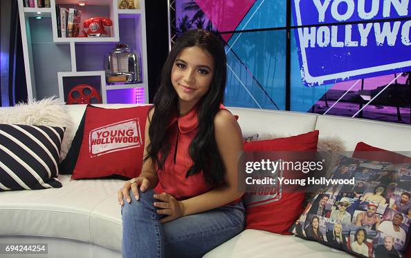 Isabela Moner visits the Young Hollywood Studio on June 8, 2017 in