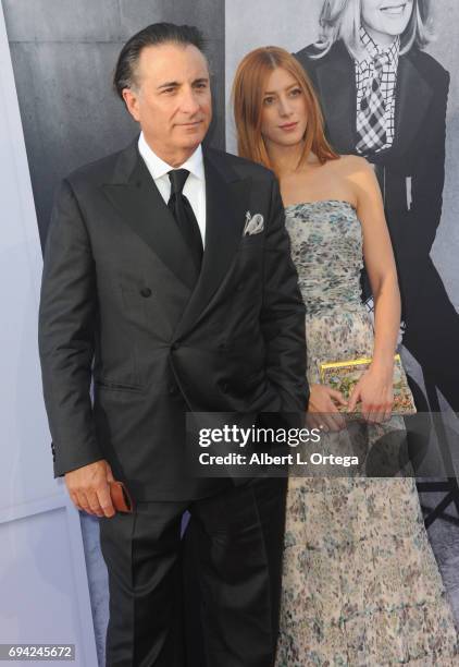 Actor Andy Garcia and daughter Daniella Garcia-Lorido arrive for the AFI Life Achievement Award Gala Tribute To Diane Keaton held on June 8, 2017 in...