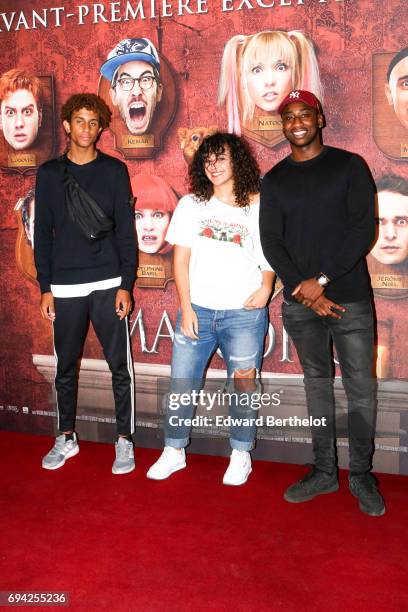 Guests during the "Le Manoir" Paris Premiere photocall at Le Grand Rex on June 9, 2017 in Paris, France.