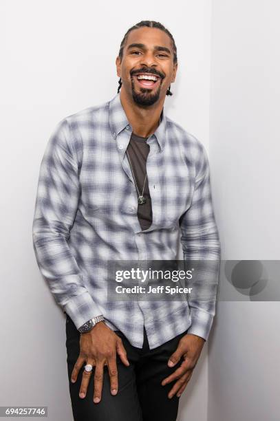 David Haye attends the dunhill London presentation during the London Fashion Week Men's June 2017 collections on June 9, 2017 in London, England.