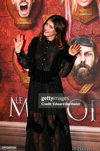 Vanessa Guide during the "Le Manoir" Paris Premiere photocall at Le Grand Rex on June 9, 2017 in Paris, France.