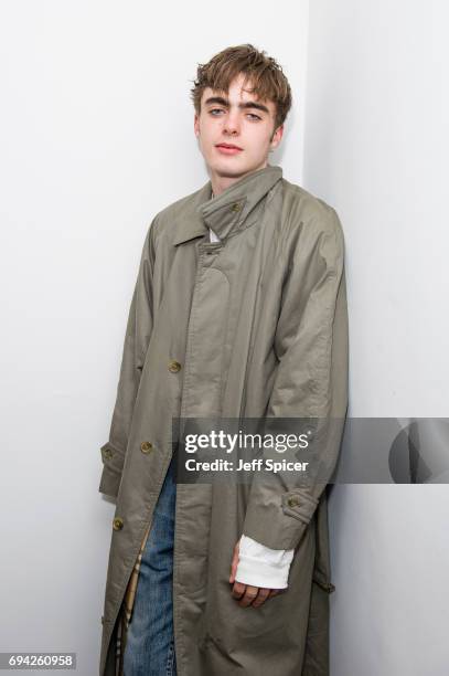 Lennon Gallagher attends the dunhill London presentation during the London Fashion Week Men's June 2017 collections on June 9, 2017 in London,...