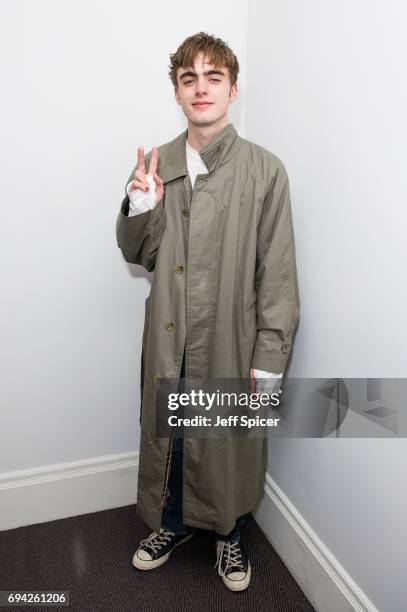 Lennon Gallagher attends the dunhill London presentation during the London Fashion Week Men's June 2017 collections on June 9, 2017 in London,...