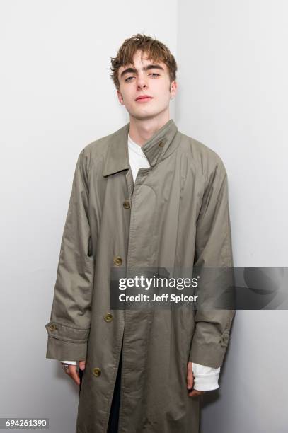 Lennon Gallagher attends the dunhill London presentation during the London Fashion Week Men's June 2017 collections on June 9, 2017 in London,...