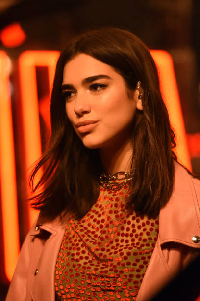 Dua Lipa at MTV Live Stage at ExCel on June 9, 2017 in London, England. MTV Live Stage is a new music series that puts the artist at the epicentre of...