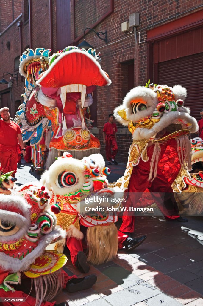 Moomba Festival, Chinese dragon,Melbourne