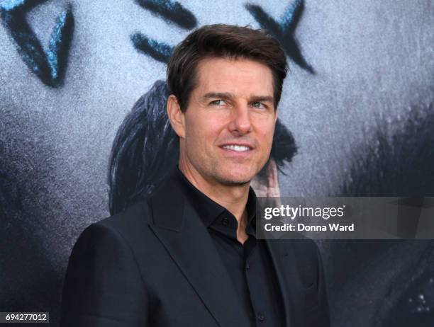 Tom Cruise attends "The Mummy" Fan Event at AMC Loews Lincoln Square on June 6, 2017 in New York City.