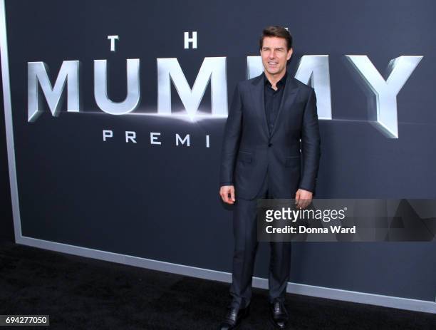 Tom Cruise attends "The Mummy" Fan Event at AMC Loews Lincoln Square on June 6, 2017 in New York City.
