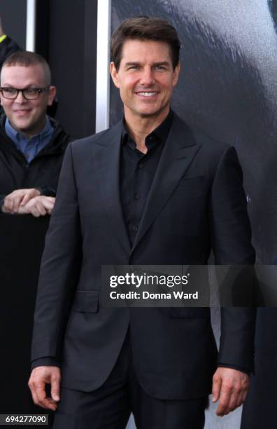 Tom Cruise attends "The Mummy" Fan Event at AMC Loews Lincoln Square on June 6, 2017 in New York City.