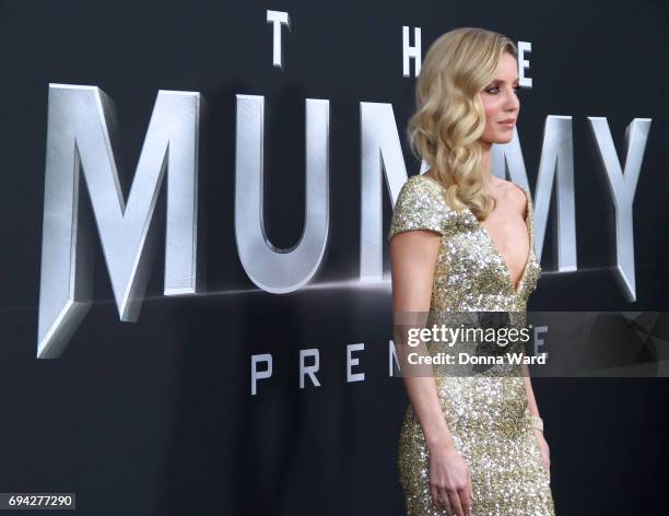 Annabelle Wallis attends "The Mummy" Fan Event at AMC Loews Lincoln Square on June 6, 2017 in New York City.