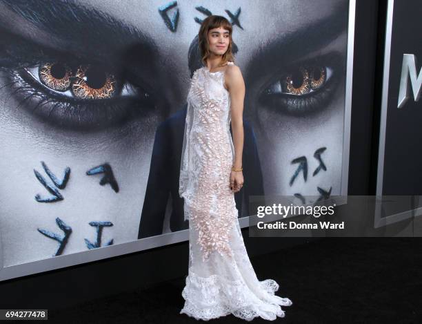 Sofia Boutella attends "The Mummy" Fan Event at AMC Loews Lincoln Square on June 6, 2017 in New York City.