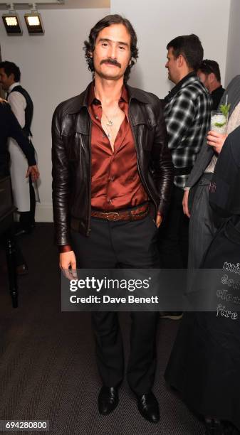 Ben Cobb attends the dunhill London presentation during the London Fashion Week Men's June 2017 collections on June 9, 2017 in London, England.