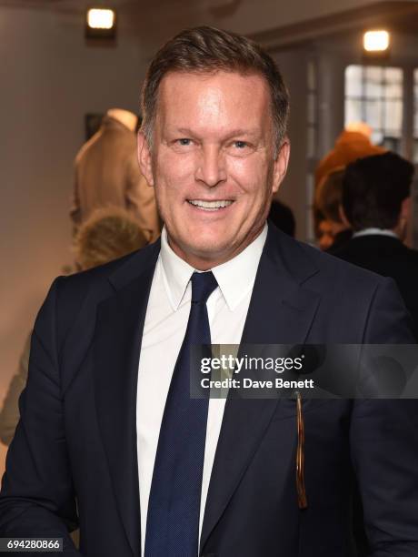 Andrew Maag, CEO Dunhill at the dunhill London presentation during the London Fashion Week Men's June 2017 collections on June 9, 2017 in London,...