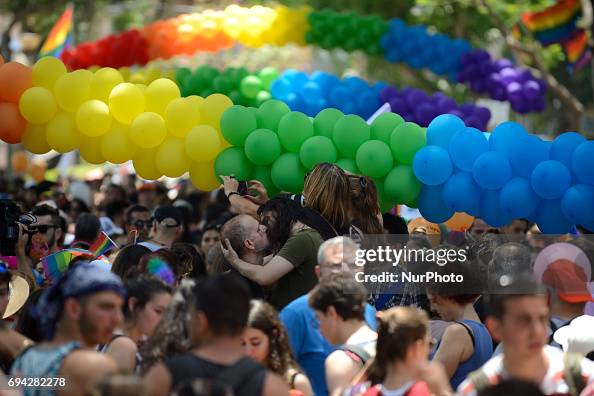 Annual gay pride parade in Tel Aviv Annual gay pride parade in Tel Aviv