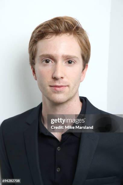 Luke Newberry attends London Fashion Week Men's June 2017 collections on June 9, 2017 in London, England.