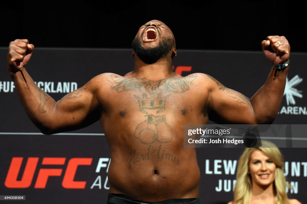 UFC Fight Night Weigh-in