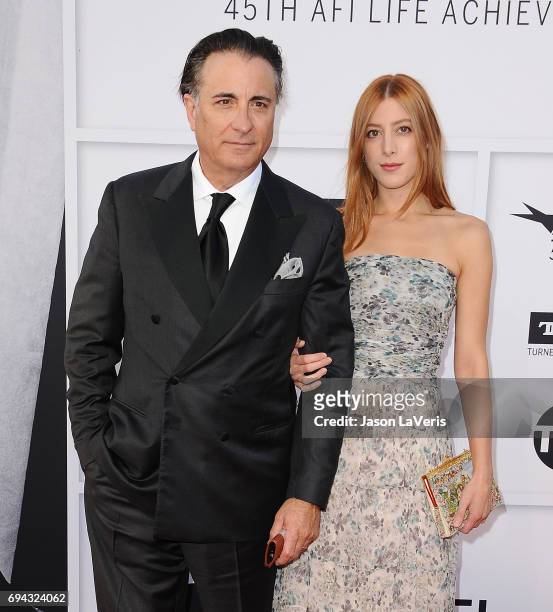 Actor Andy Garcia and daughter Daniella Garcia-Lorido attend the AFI Life Achievement Award gala at Dolby Theatre on June 8, 2017 in Hollywood,...
