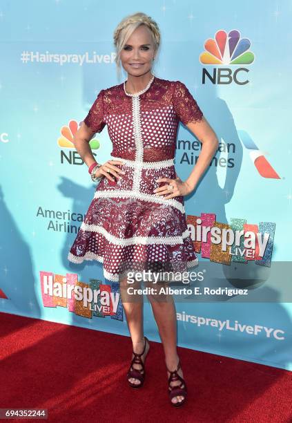 Actress Kristin Chenoweth attends NBC's "Hairspray Live!" FYC Event at the Saban Media Center on June 9, 2017 in North Hollywood, California.