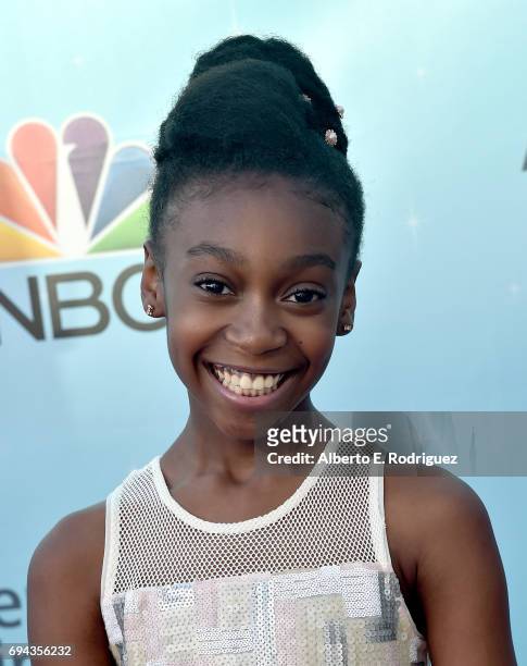 Actress Shahadi Wright Joseph attends NBC's "Hairspray Live!" FYC Event at the Saban Media Center on June 9, 2017 in North Hollywood, California.
