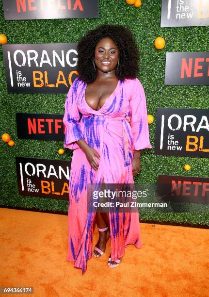 Danielle Brooks attends the "Orange Is The New Black" Season 5 Celebration at Catch on June 9, 2017 in New York City.