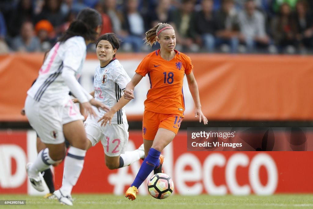 Friendly match"Women: Netherlands v Japan"