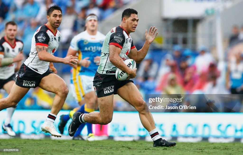 NRL Rd 14 - Titans v Warriors