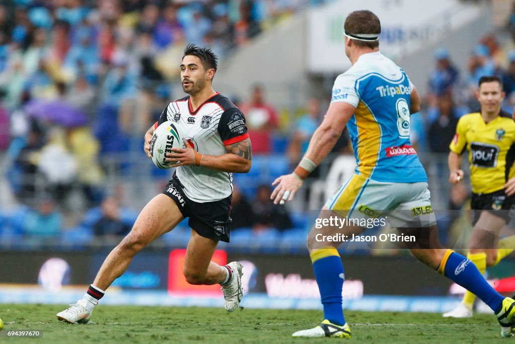NRL Rd 14 - Titans v Warriors