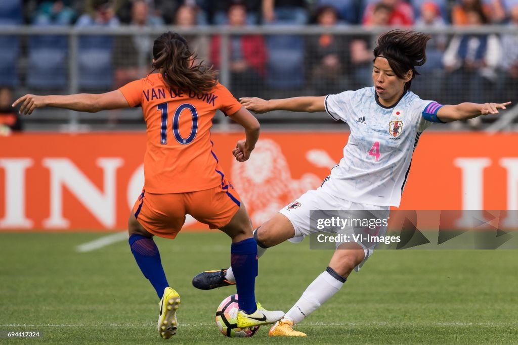 Friendly match"Women: Netherlands v Japan"
