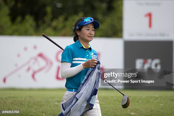 Jane Lo Rabies Golfer Jane Lo of Hong Kong during the 2017 Hong Kong Ladies Open on ...