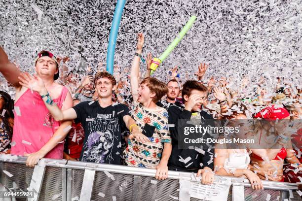 Atmosphere and Crowd durnig the Bonnaroo Music and Arts Festival 2017 on June 9, 2017 in Manchester, Tennessee.