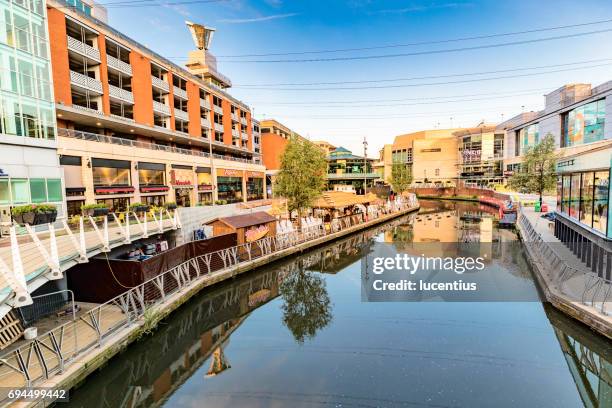 oracle shopping centre, reading, england - berkshire stock pictures, royalty-free photos & images