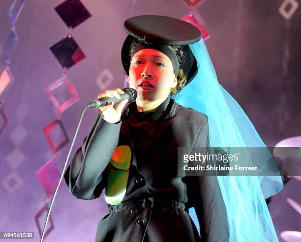 Yukimi Nagano of Little Dragon performs at Parklife Festival 2017 at Heaton Park on June 10, 2017 in Manchester, England.