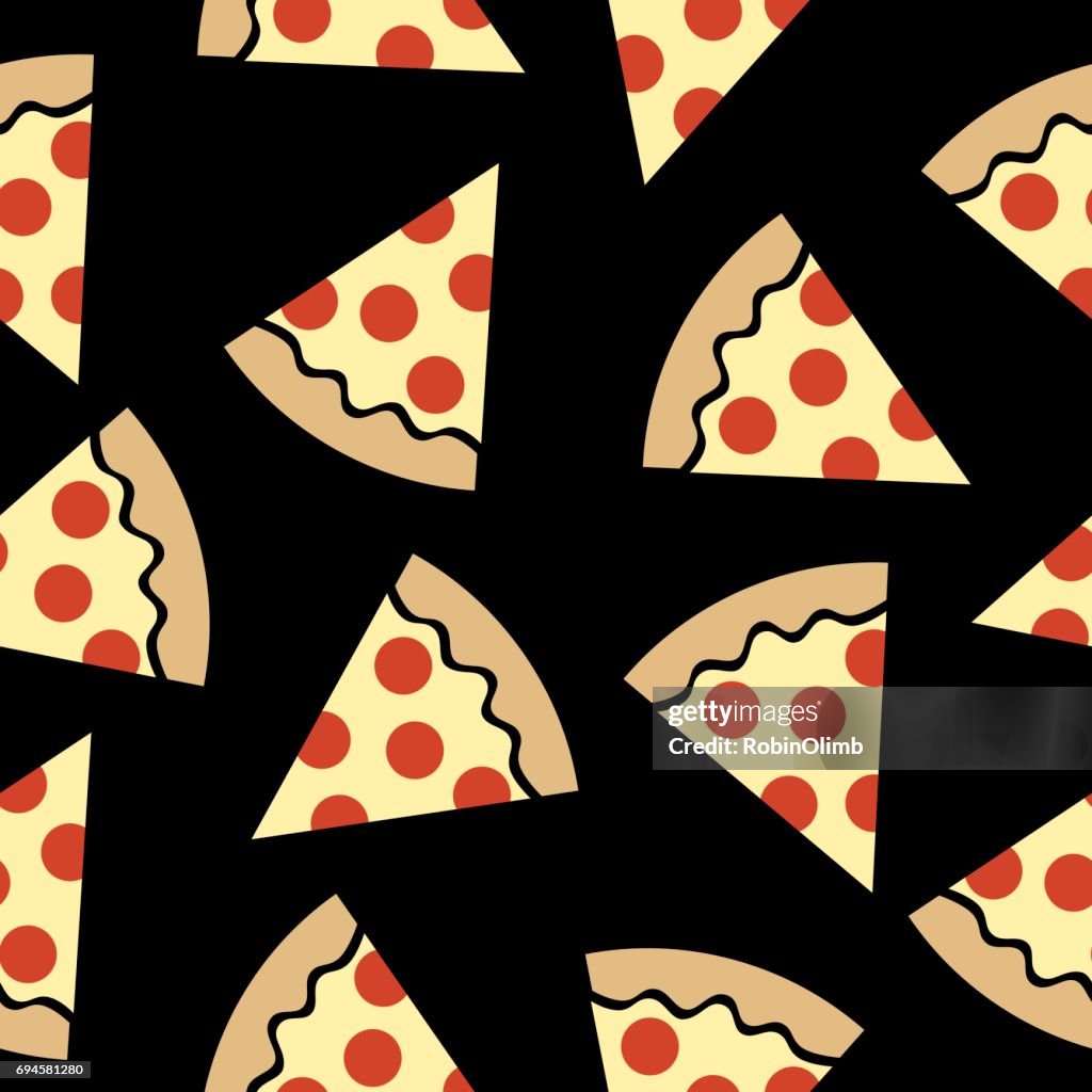Piza Pattern Pizza Slice Pattern