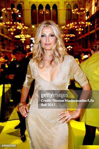 Tereza Maxova attends the Life Ball 2017 Gala Dinner at City Hall on June 10, 2017 in Vienna, Austria.