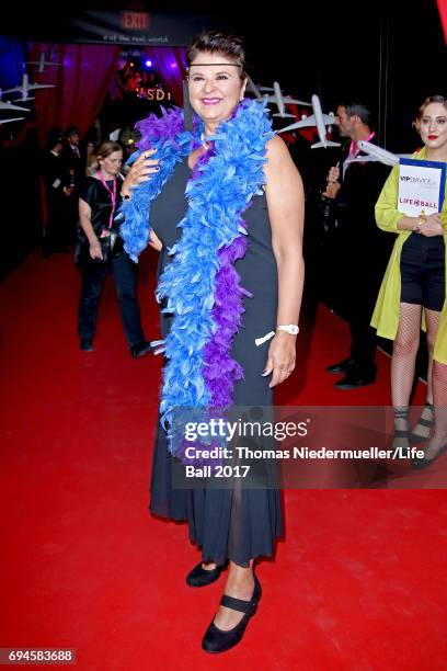 Renate Brauner attends the Life Ball 2017 Gala Dinner at City Hall on June 10, 2017 in Vienna, Austria.