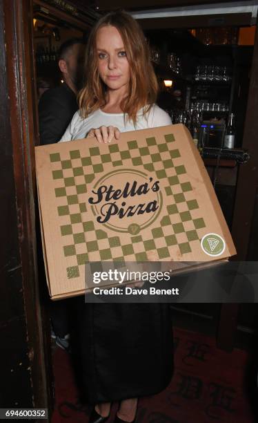 Stella McCartney attends a celebration of the Stella McCartney AW17 collection and film launch at Ye Olde Mitre on June 10, 2017 in London, England.