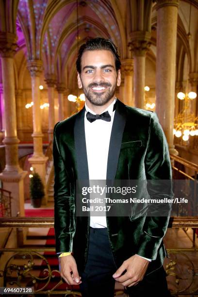 Nyle DiMarco attends the Life Ball 2017 Gala Dinner at City Hall on June 10, 2017 in Vienna, Austria.