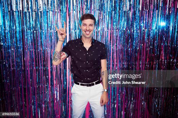 Musician Ryan Follese poses for a portrait at Music City Convention Center on June 7, 2017 in Nashville, Tennessee.