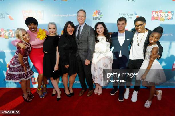 Panel Discussion and Reception" -- Pictured: Kristin Chenoweth, Jennifer Hudson, Dove Cameron, Ricki Lake, Robert Greenblatt, Chairman, NBC...