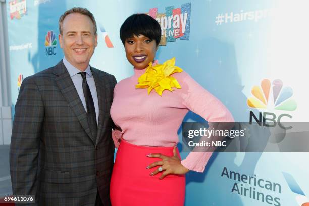 Panel Discussion and Reception" -- Pictured: Robert Greenblatt, Chairman, NBC Entertainment; Jennifer Hudson at the Saban Media Center at the...