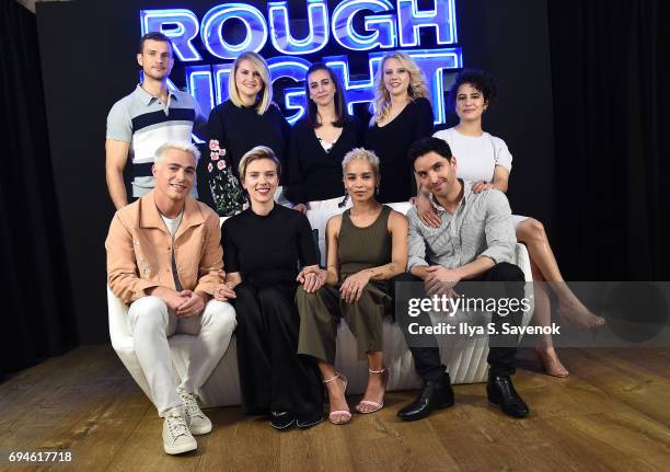 Producer Matt Tolmach, actors Ryan Cooper, Jillian Bell, director Lucia Aniello and actress Kate McKinnon. Actors Colton Haynes, Scarlett Johansson,...