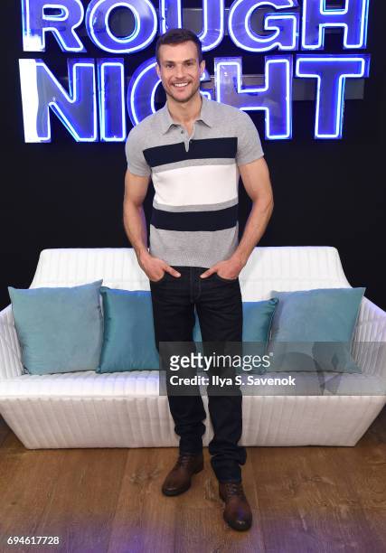 Ryan Cooper attends "Rough Night" Photo Call at Crosby Street Hotel on June 10, 2017 in New York City.