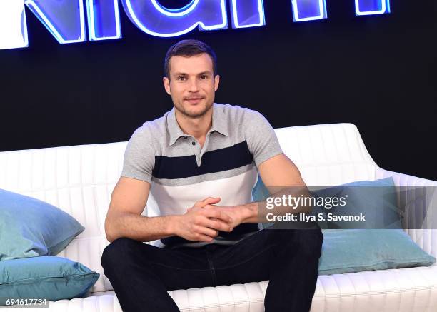 Ryan Cooper attends "Rough Night" Photo Call at Crosby Street Hotel on June 10, 2017 in New York City.