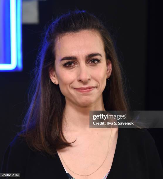 Director Lucia Aniello attends "Rough Night" Photo Call at Crosby Street Hotel on June 10, 2017 in New York City.