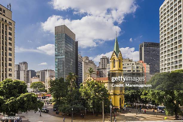 our lady of rosary of black men church - sao paulo fotografías e imágenes de stock