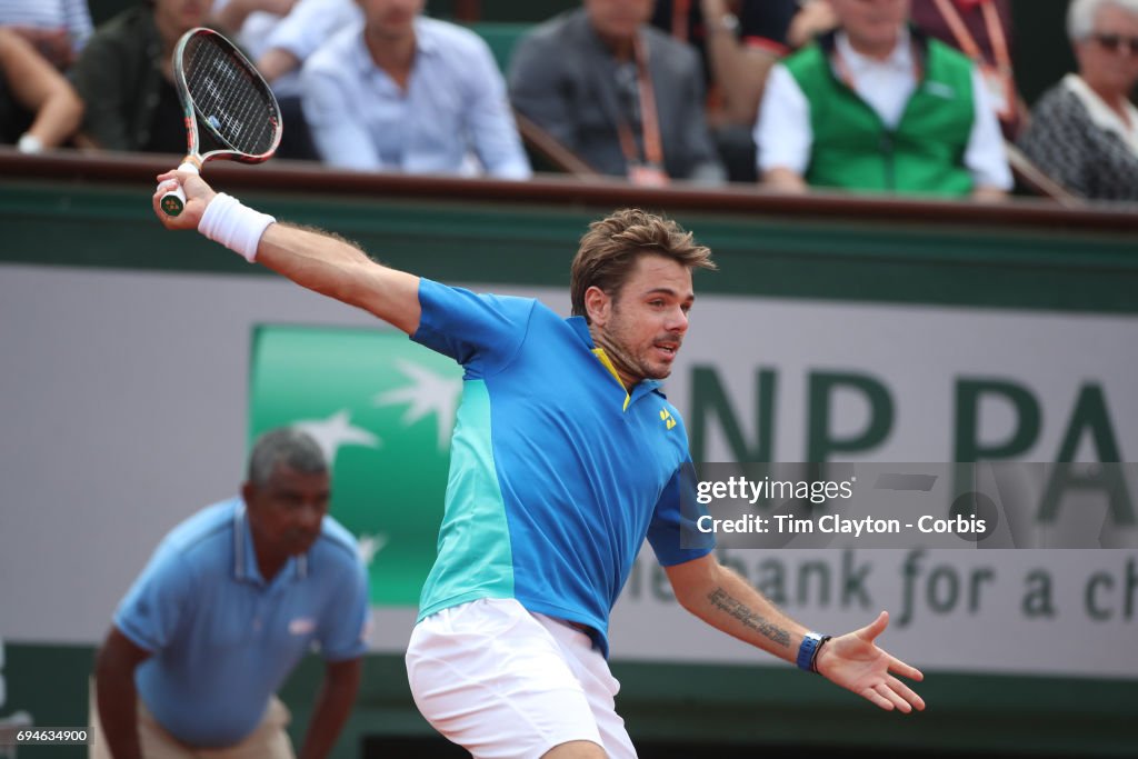 2017 French Open Tennis Tournament. Roland Garros. Paris. France.